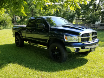1 2007 Ram 1500 Dodge 2 Inch Level Leveling Kit Anthem Off Road Defender Machined Black
