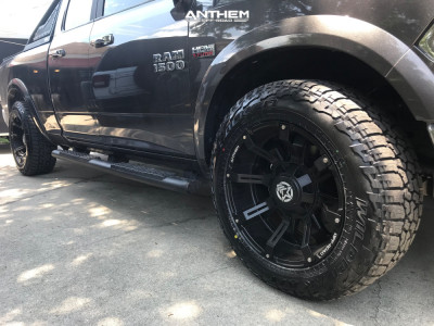 1 2018 1500 Ram Stock Air Suspension Anthem Off Road Defender Matte Black