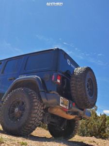 1 2018 Wrangler Jeep Unlimited Rubicon Teraflex Suspension Lift 35in Anthem Off Road Instigator Black