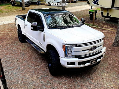 2017 Ford F-250 Super Duty - 20x10 -24mm - Anthem Off-Road Enforcer - Suspension Lift 3.5" - 35" x 12.5"