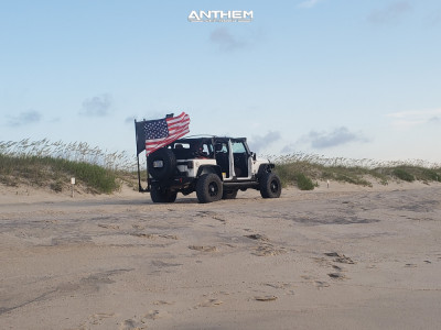 1 2015 Wrangler Jk Jeep Base Metalcloak Suspension Lift 35in Anthem Off Road Instigator Matte Black