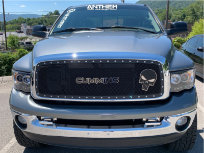 1 2005 Ram 2500 Dodge 2 Inch Level Leveling Kit Anthem Off Road Enforcer Machined Black