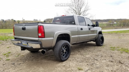 1 2007 Silverado 2500 Hd Classic Chevrolet Stock Air Suspension Anthem Off Road Gunner Black