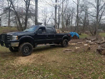 1 2005 F 250 Super Duty Ford Rough Country Suspension Lift 6in Anthem Off Road Enforcer Black