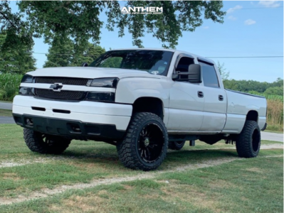 1 2005 Silverado 2500 Hd Chevrolet 2 Inch Level Air Suspension Anthem Off Road Equalizer Black