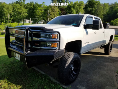 2016 Chevrolet Silverado 2500 HD - 20x10 -24mm - Anthem Off-Road Defender - Suspension Lift 6" - 35" x 12.5"