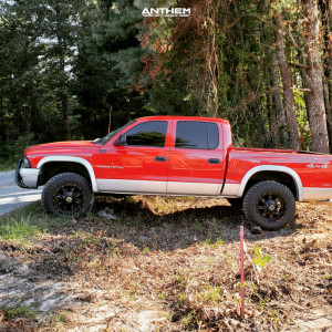 2002 Dodge Dakota - 18x9 -12mm - Anthem Off-Road Instigator - Leveling Kit - 275/65R18