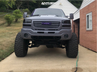 1 2005 Sierra 2500 Hd Gmc Zone Suspension Lift 7in Body 3in Anthem Off Road Equalizer Black