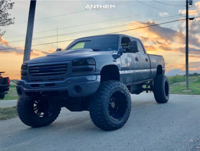 1 2005 Sierra 2500 Hd Gmc Zone Suspension Lift 7in Body 3in Anthem Off Road Equalizer Black