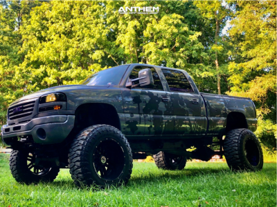 1 2005 Sierra 2500 Hd Gmc Zone Suspension Lift 7in Body 3in Anthem Off Road Equalizer Black
