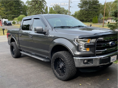 2015 Ford F-150 - 20x12 -44mm - Anthem Off-Road Equalizer - Leveling Kit - 33" x 12.5"