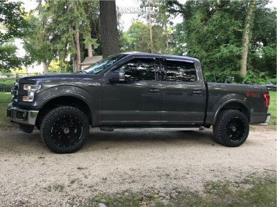 1 2015 F 150 Ford Rancho Leveling Kit Anthem Off Road Equalizer Matte Black