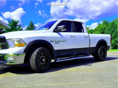 2011 Ram 1500 - 18x9 -18mm - Anthem Off-Road Instigator - Stock Suspension - 33" x 12.5"
