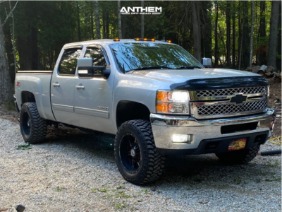 1 2013 Silverado 2500 Hd Chevrolet 2 Inch Level Leveling Kit Anthem Off Road Equalizer Machined Black