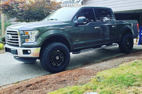 2016 Ford F-150 - 20x10 -24mm - Anthem Off-Road Intimidator - Suspension Lift 2.5" - 35" x 12.5"