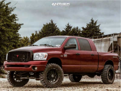 1 2009 Ram 2500 Dodge Rough Country Suspension Lift 3in Anthem Off Road Avenger Matte Black