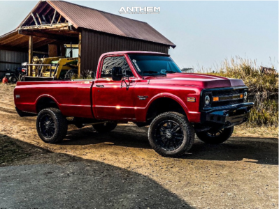 1972 Chevrolet K10 Pickup - 20x9 0mm - Anthem Off-Road Equalizer - Suspension Lift 4" - 33" x 12.5"