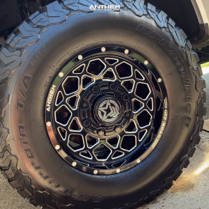 1 2018 F 250 Super Duty Ford Stock Air Suspension Anthem Off Road Avenger Black