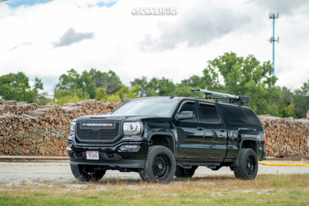 1 2017 Sierra 1500 Gmc Fabtech Suspension Lift 4in Anthem Off Road Viper Matte Black