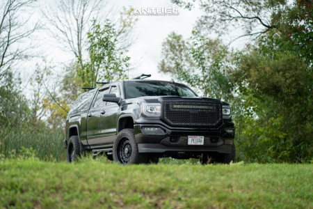 1 2017 Sierra 1500 Gmc Fabtech Suspension Lift 4in Anthem Off Road Viper Matte Black