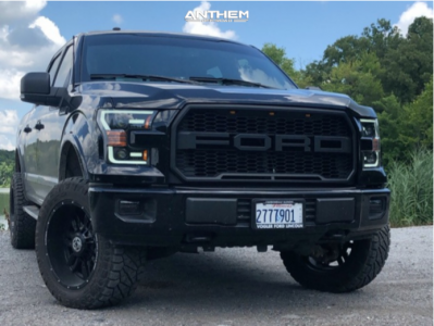 1 2017 F 150 Ford Readylift Suspension Lift 35in Anthem Off Road Equalizer Black