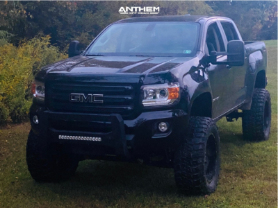 2019 GMC Canyon - 20x10 -24mm - Anthem Off-Road Equalizer - Suspension Lift 6" & Body 3" - 35" x 12.5"