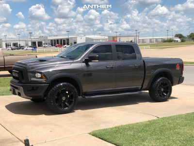2016 Ram 1500 - 20x10 -24mm - Anthem Off-Road Defender - Air Suspension - 33" x 12.5"