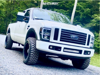 2008 Ford F-250 Super Duty - 20x10 -24mm - Anthem Off-Road Equalizer - Stock Suspension - 35" x 12.5"