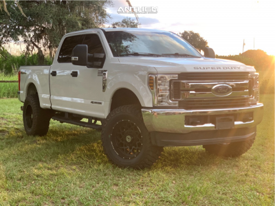 1 2019 F 250 Super Duty Ford Readylift Leveling Kit Anthem Off Road Avenger Matte Black