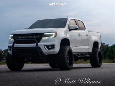 1 2016 Colorado Chevrolet Rough Country Suspension Lift 6in Anthem Off Road Avenger Black