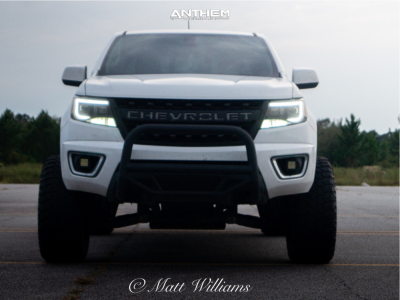 1 2016 Colorado Chevrolet Rough Country Suspension Lift 6in Anthem Off Road Avenger Black