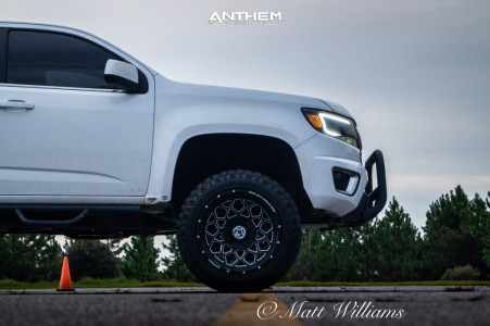 1 2016 Colorado Chevrolet Rough Country Suspension Lift 6in Anthem Off Road Avenger Black