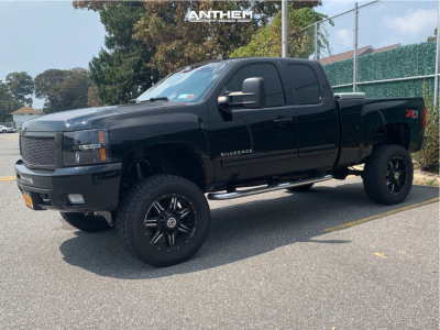 2010 Chevrolet Silverado 1500 - 20x9 0mm - Anthem Off-Road Equalizer - Suspension Lift 8" - 35" x 12.5"