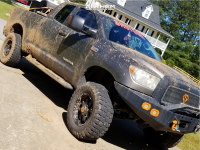 1 2007 Tundra Toyota Maxtrac Suspension Lift 6in Anthem Off Road Defender Black