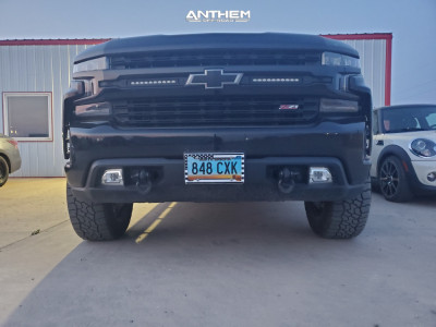 1 2019 Silverado 1500 Chevrolet Motofab Leveling Kit Anthem Off Road Intimidator Machined Accents