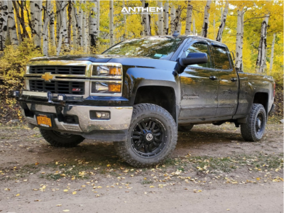 2015 Chevrolet Silverado 1500 - 18x9 0mm - Anthem Off-Road Equalizer - Suspension Lift 4.5" - 275/75R18
