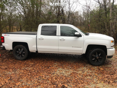 1 2017 Silverado 1500 Chevrolet 2 Inch Level Leveling Kit Anthem Off Road Equalizer Black