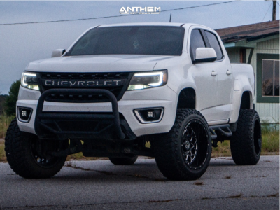 2016 Chevrolet Colorado - 20x12 -44mm - Anthem Off-Road Avenger - Suspension Lift 6" - 33" x 12.5"