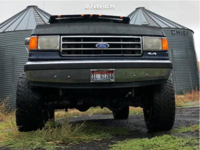 1 1991 F 150 Ford Rough Country Suspension Lift 6in Anthem Off Road Instigator Black