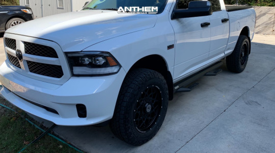 2016 Ram 1500 - 20x9 0mm - Anthem Off-Road Avenger - Leveling Kit - 275/65R20