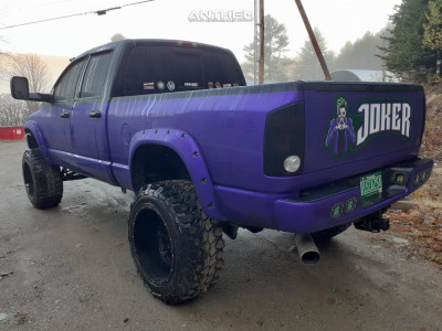 1 2004 Ram 1500 Dodge Rough Country Suspension Lift 6in Body 3in Anthem Off Road Instigator Black