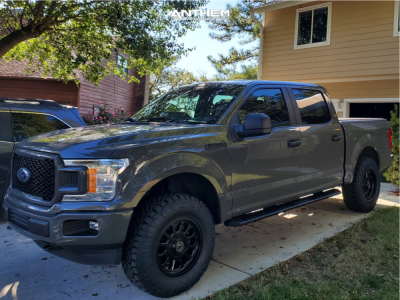 1 2018 F 150 Ford Supreme Leveling Kit Anthem Off Road Intimidator Matte Black