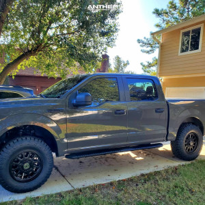 1 2018 F 150 Ford Supreme Leveling Kit Anthem Off Road Intimidator Matte Black
