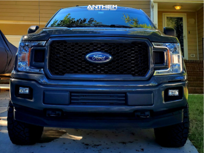 1 2018 F 150 Ford Supreme Leveling Kit Anthem Off Road Intimidator Matte Black