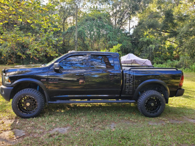 2017 Ram 2500 - 20x10 -18mm - Anthem Off-Road Avenger - Stock Suspension - 35" x 12.5"