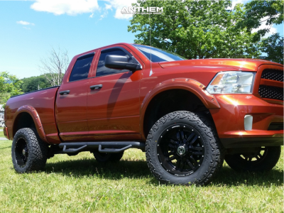 2013 Ram 1500 - 20x10 -24mm - Anthem Off-Road Equalizer - Leveling Kit - 35" x 12.5"