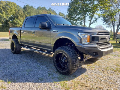 2019 Ford F-150 - 20x12 -44mm - Anthem Off-Road Instigator - Suspension Lift 6" - 35" x 12.5"