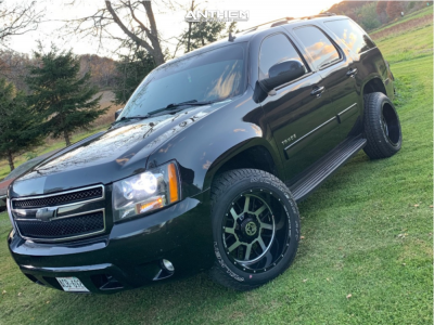 1 2010 Tahoe Chevrolet Stock Air Suspension Anthem Off Road Gunner Black