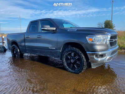 2020 Ram 1500 - 20x9 0mm - Anthem Off-Road Equalizer - Stock Suspension - 33" x 12.5"