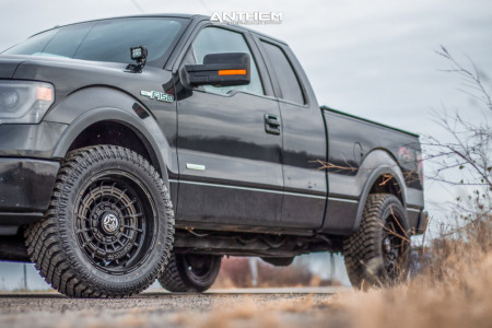 2014 Ford F-150 - 20x10 -18mm - Anthem Off-Road Viper - Stock Suspension - 33" x 12.5"